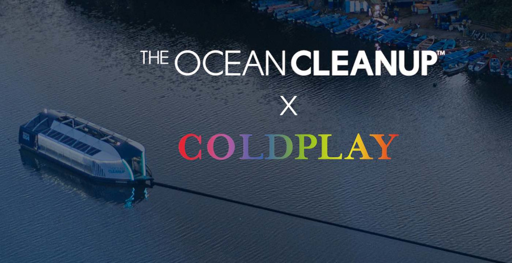 Coldplay Adopts a Barge That Plucks Plastic Out of the River –Before it Flows to the Ocean
