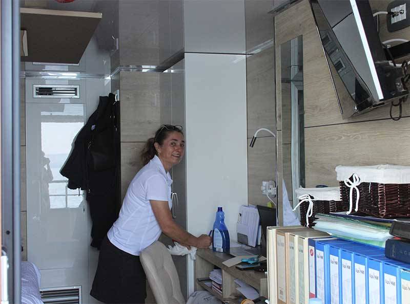 Cleaning Supervisor Irena Sladić